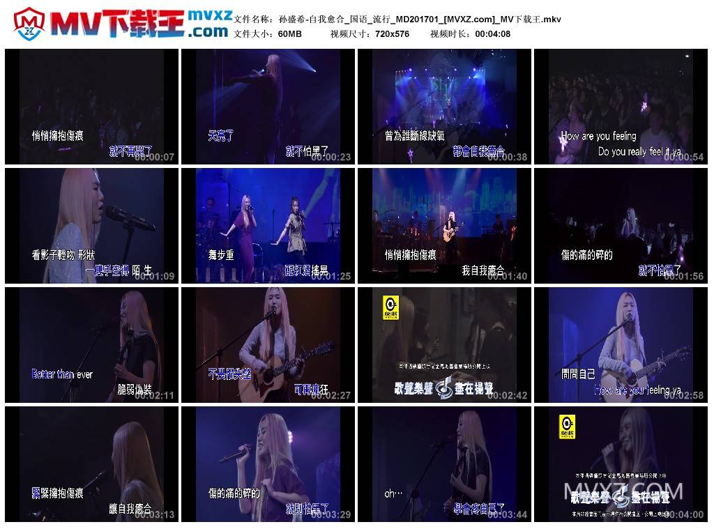 孙盛希-自我愈合_国语_流行_MD201701